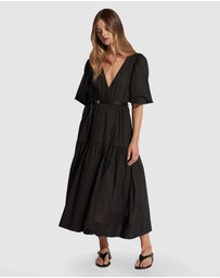 Decjuba - Tegan Midi Wrap Dress