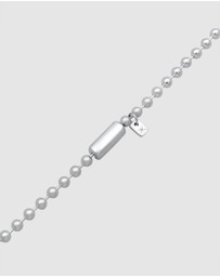 Kuzzoi - ICONIC EXCLUSIVE - Ball Chain Necklace in 925 Sterling Silver
