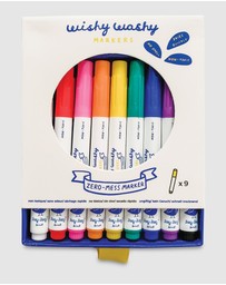 Jaq Jaq - Jaq Jaq Bird - Wishy Washy Markers 9pk