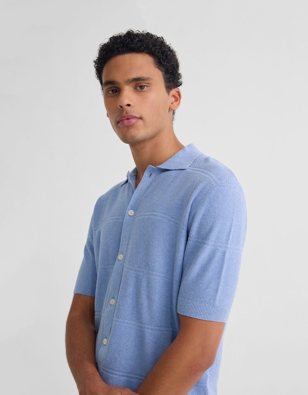 Oxford - Jack Knitted Button Up Shirt