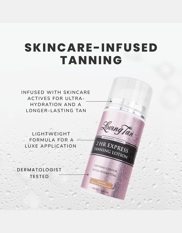 Loving Tan - 2-Hour Express Tanning Lotion Medium 100ml