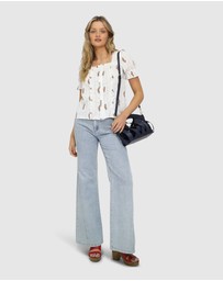 Belle & Bloom - Wild Garden Floral Blouse