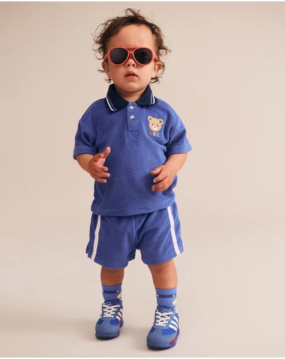 Huxbaby - Hux Towelling Polo - ICONIC EXCLUSIVE - Babies-Kids