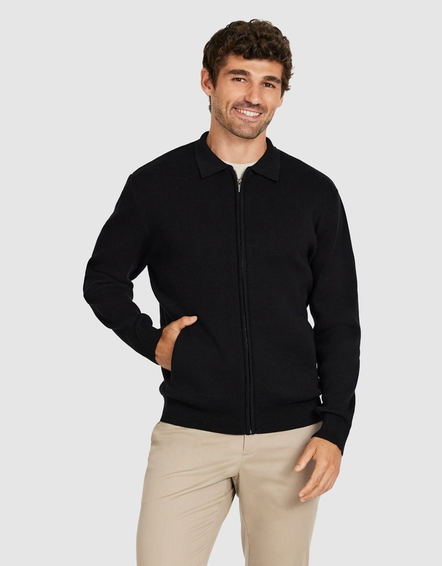 Tarocash - Atlas Zip Through Knit