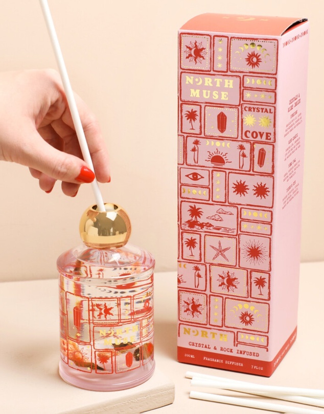 North Muse - Crystal Cove Mystic Rose Diffuser