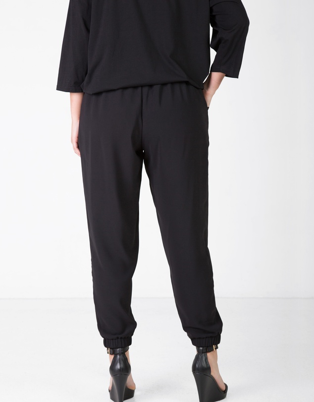 Love Your Wardrobe - Cuffed Pull On Pants