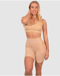 B Free Intimate Apparel - Va-Va-Voom Hip and Booty Mid-Rise Shaper Set
