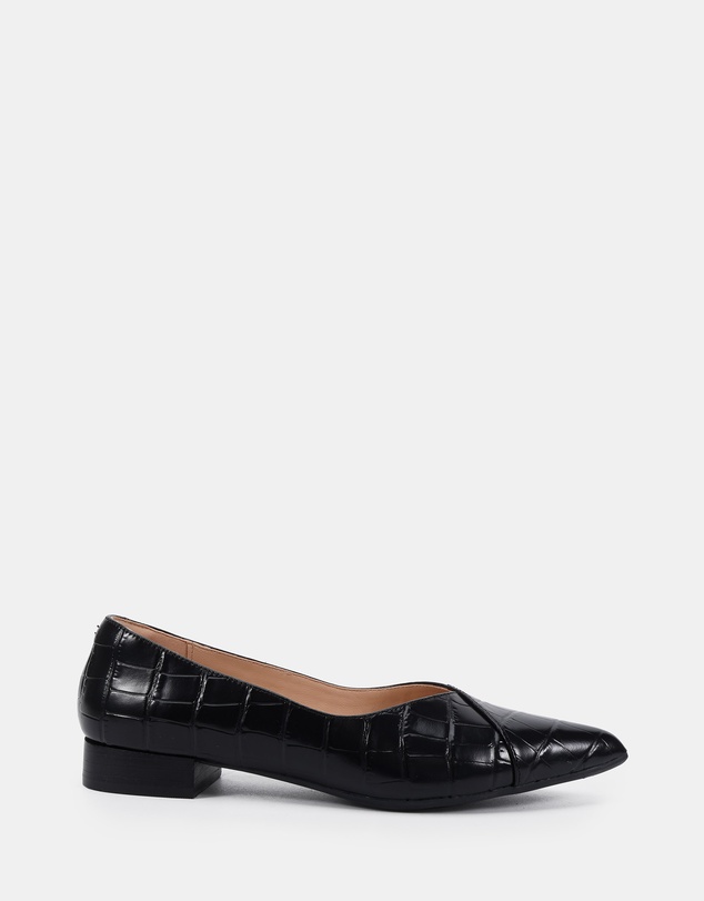 Clarks - Corrine Black Croc