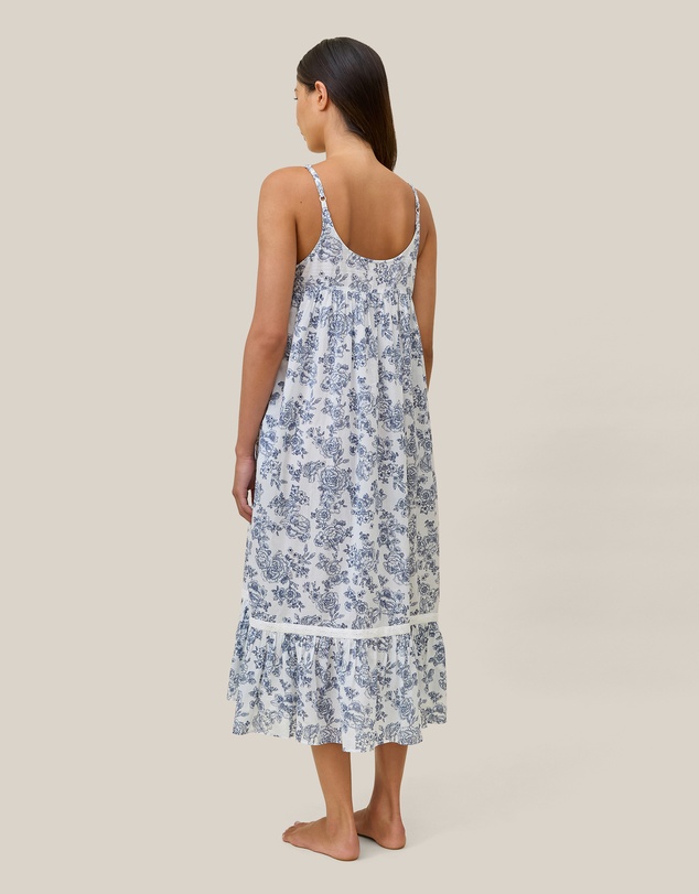 Papinelle - Nostalgia Strappy Lace Trim Nightie