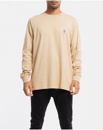 Counter Culture - Cypher Embroidery Long Sleeve Tee