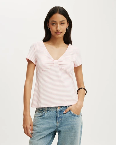 Cotton On - Reece Babydoll Short Sleeve Tee