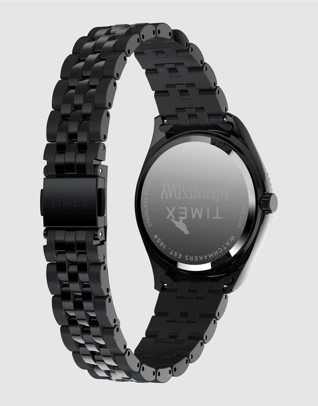 TIMEX - Timex x Wednesday Timex Legacy 36mm Stainless Steel Bracelet Watch