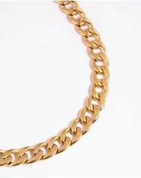 Lovisa - Waterproof Gold Plated Stainless Steel Chunky Chain Necklace