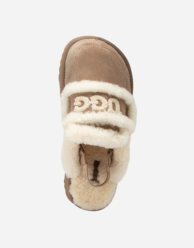 Ozwear Connection Uggs - Ugg Violet Matelassé Shearling Platform Slipper (Detachable Feature)