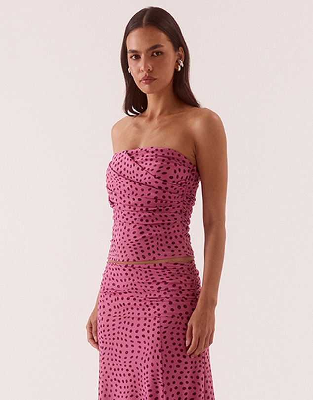 SOVERE - Zuri Strapless Top