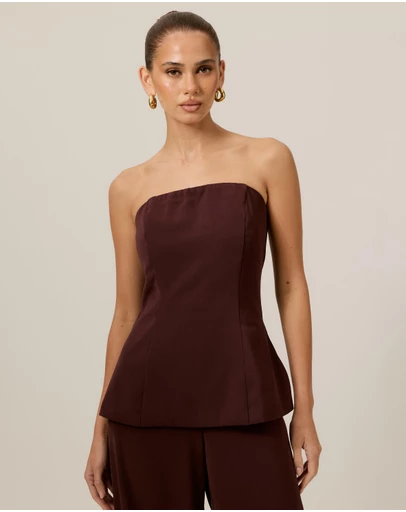 Tussah - Carmen Tailored Top