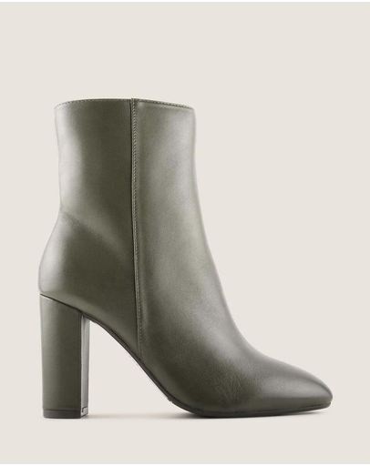 DARK OLIVE LEATHER
