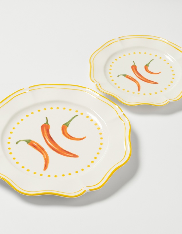 No.22 - Capri 2.0 Yellow Dinner Plates
