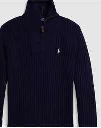 Polo Ralph Lauren - Rib-Knit Wool-Cotton Sweater
