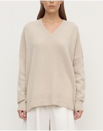 Assembly Label - Alora Cashmere V-Neck Knit