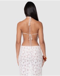 JGR & STN - Gracie Lace Top