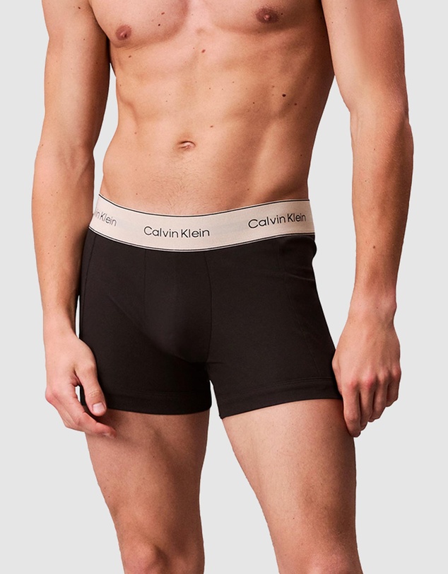 Calvin Klein - Heritage Cotton Stretch 3 Pack Trunks