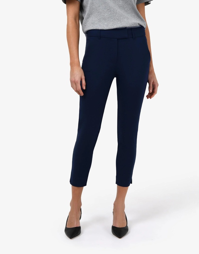 Forcast - Josie Cropped Notch Pants