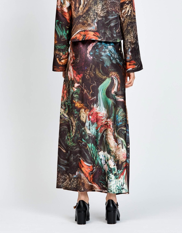 bul - Usva Skirt Kukka Floral Print