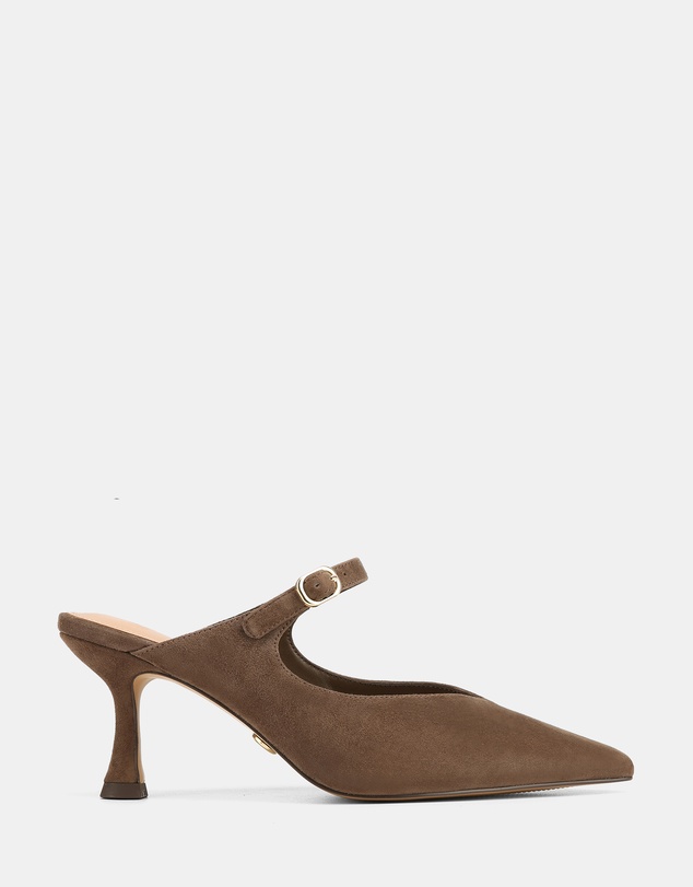 Wittner - Lucille Suede Leather Mules
