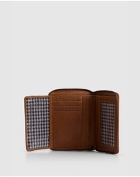 Evity - RFID Adam Leather Zip Wallet