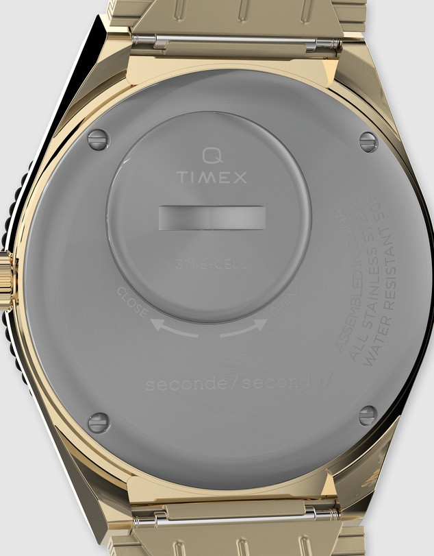 TIMEX - Timex x Seconde Seconde Collab Limited Edition Gold Tone Watch