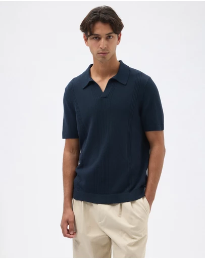 AERE - Tanner Organic Cotton Polo