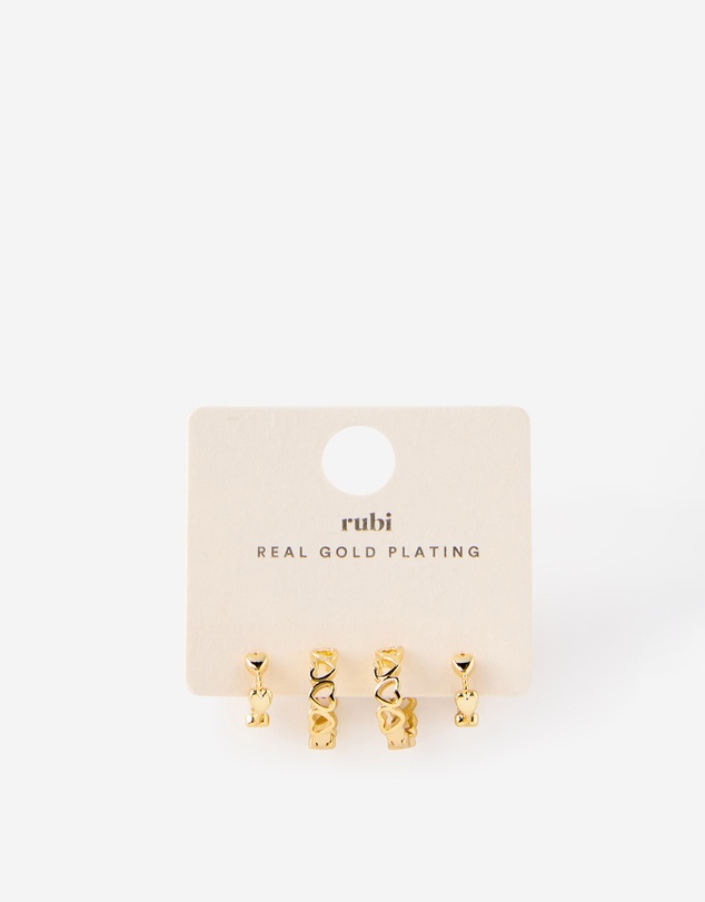 Rubi - 2Pk Mid Earring
