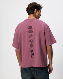 Thrills - What We Believe Embro Oversize Box Crop Tee