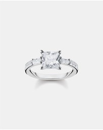 THOMAS SABO - Ring White Stones Silver