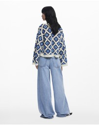 Desigual - Multicolored crochet sweater