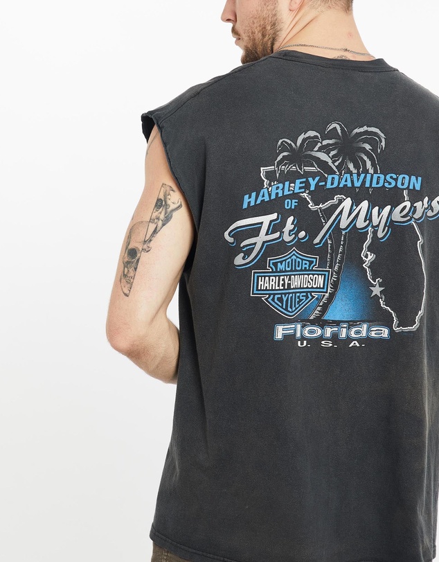 Vintage by The Real Deal - Pre Loved - Vintage Harley Davidson Ft. Myers Tank