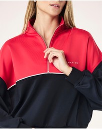 P.E Nation - Boundless Zip Neck Sweat