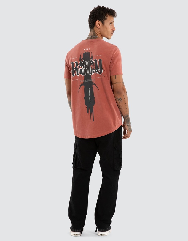 Kiss Chacey - Exhale Dual Curved Tee