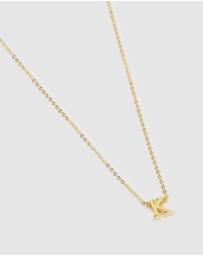 Izoa Kids - Kids Alphabet Letter K Necklace