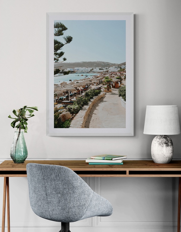Amichi Co - All Roads Lead To The Beach Fine Art Print