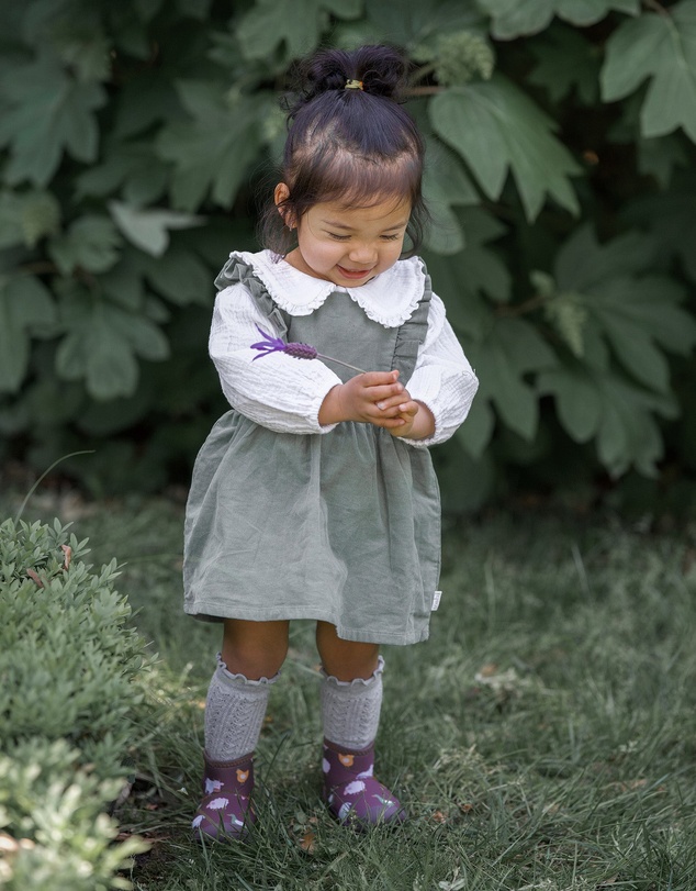 Toshi - Baby Pinafore Corduroy Quincy