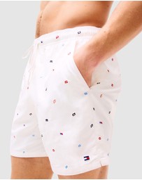 Tommy Hilfiger - Medium Drawstring Critter Swim Shorts