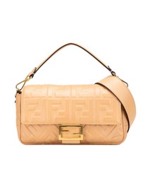 Pre-Loved by Azura Reborn - Pre-Loved fendi Embossed Leather Shoulder Bag with Adjustable Strap and Metal Hardware