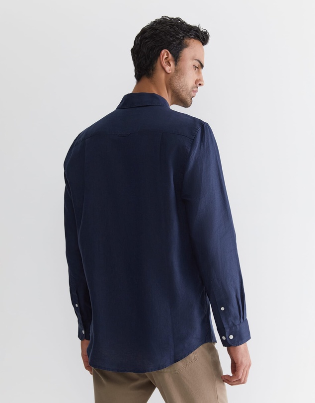 Sportscraft - Long Sleeve Linen Shirt