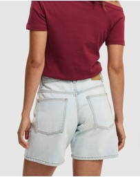 Cotton On - Relaxed Denim Shorts