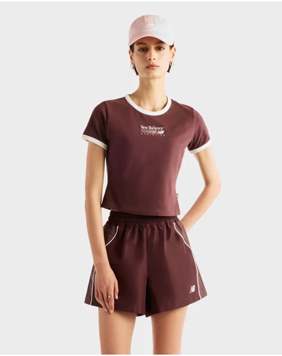 New Balance - Trackside Ringer T-Shirt