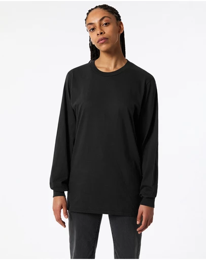 American Apparel - Unisex Fine Jersey Long Sleeve T-Shirt