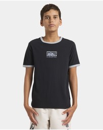 Quiksilver - Boys 8 to 16 Next Gen Ringer T-Shirt