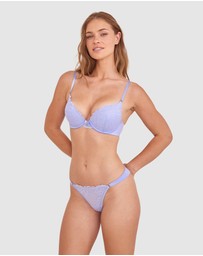 Bras N Things - Bethany Essentials G String - Pale Blue